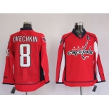 nhl washington capitals #8 alex ovechkin red[a]