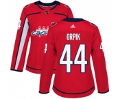 Women Adidas Washington Capitals #44 Brooks Orpik Premier Red Home NHL Jersey