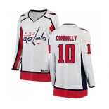 Women Washington Capitals #10 Brett Connolly Fanatics Branded White Away Breakaway NHL Jersey