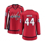 Women Washington Capitals #44 Brooks Orpik Fanatics Branded Red Home Breakaway NHL Jersey