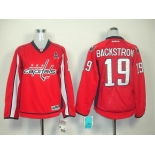 women nhl jerseys washington capitals #19 backstrom red(A)