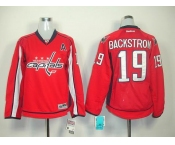 women nhl jerseys washington capitals #19 backstrom red(A)