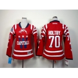 women nhl jerseys washington capitals #70 holtby red[2014 new]