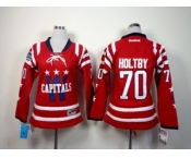 women nhl jerseys washington capitals #70 holtby red[2014 new]