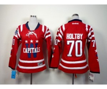 women nhl jerseys washington capitals #70 holtby red[2014 new]