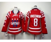 women nhl jerseys washington capitals #8 ovechkin red[2014 new]