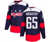 Youth Adidas Washington Capitals #65 Andre Burakovsky Authentic Navy Blue 2018 Stadium Series NHL Jersey