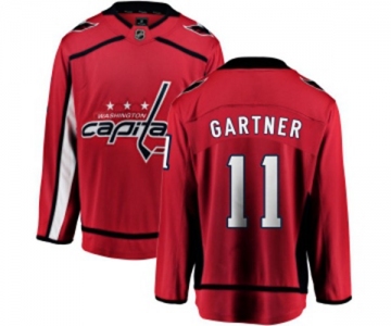 Youth Washington Capitals #11 Mike Gartner Fanatics Branded Red Home Breakaway NHL Jersey