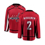 Youth Washington Capitals #2 Matt Niskanen Fanatics Branded Red Home Breakaway NHL Jersey