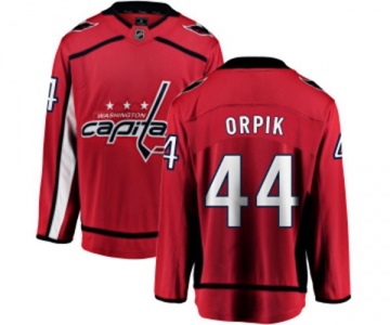 Youth Washington Capitals #44 Brooks Orpik Fanatics Branded Red Home Breakaway NHL Jersey