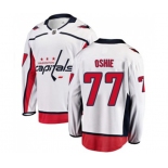 Youth Washington Capitals #77 T.J. Oshie Fanatics Branded White Away Breakaway NHL Jersey