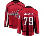 Youth Washington Capitals #79 Nathan Walker Fanatics Branded Red Home Breakaway NHL Jersey