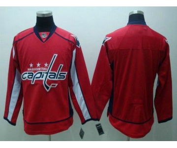 youth nhl jerseys washington capital blank red [2011 winter classic]