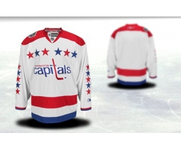 youth nhl jerseys washington capital blank white [2011 winter classic]