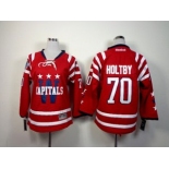 youth nhl jerseys washington capitals #70 holtby red[2014 new]