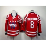 youth nhl jerseys washington capitals #8 ovechkin red[2014 new]