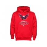 Washington Capitals Majestic Red Critical Victory VIII Fleece Hoodie