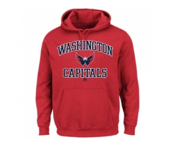 Washington Capitals Majestic Red Heart & Soul Hoodie