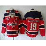 nhl jerseys washington capitals #19 backstron red-black[pullover hooded sweatshirt][patch A]