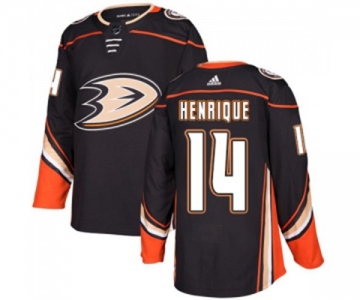 Anaheim Ducks #14 Adam Henrique Authentic Black Home Hockey Jersey