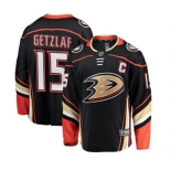 Anaheim Ducks #15 Ryan Getzlaf Fanatics Branded Black Home Breakaway Hockey Jersey