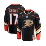 Anaheim Ducks #17 Ryan Kesler Fanatics Branded Black Home Breakaway Hockey Jersey