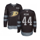 Anaheim Ducks #44 Jaycob Megna Authentic Black 1917-2017 100th Anniversary Hockey Jersey