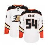 Anaheim Ducks #54 Antoine Morand Authentic White Away Hockey Jersey