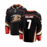 Anaheim Ducks #7 Andrew Cogliano Fanatics Branded Black Home Breakaway Hockey Jersey