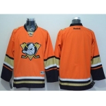 Anaheim Ducks Blank Orange Alternate Stitched NHL Jersey