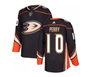 Men Adidas Anaheim Ducks #10 Corey Perry Black Home Authentic Stitched NHL Jersey