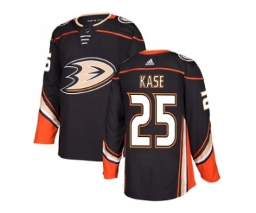 Men Adidas Anaheim Ducks #25 Ondrej Kase Black Home Authentic Stitched NHL Jers