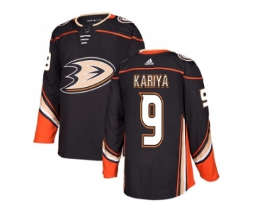 Men Adidas Anaheim Ducks #9 Paul Kariya Black Home Authentic Stitched NHL Jersey