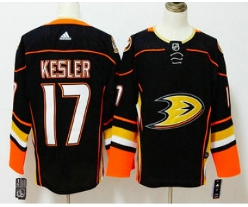 Men's Anaheim Ducks #17 Ryan Kesler Black 2017-2018 Hockey Stitched NHL Jersey