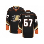 Men's Reebok Anaheim Ducks #67 Rickard Rakell Authentic Black Home NHL Jersey