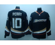 nhl anaheim ducks#10 perry black