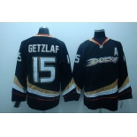 nhl ducks#15 getzlaf  black