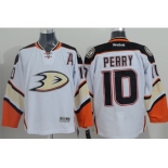 nhl jerseys anaheim ducks #10 corey perry white