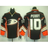 nhl jerseys anaheim ducks #10 perry black[2011 new]