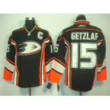 nhl jerseys anaheim ducks #15 getzlaf black[2011 new]