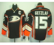 nhl jerseys anaheim ducks #15 getzlaf black[2011 new]