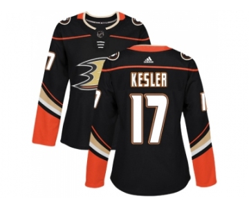 Women Adidas Anaheim Ducks #17 Ryan Kesler Black Home Authentic Stitched NHL Jersey