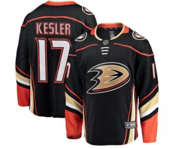 Youth Anaheim Ducks #17 Ryan Kesler Fanatics Branded Black Home Breakaway Hockey Jersey