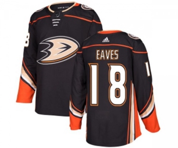 Youth Anaheim Ducks #18 Patrick Eaves Authentic Black Home Hockey Jersey