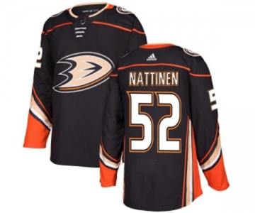 Youth Anaheim Ducks #52 Julius Nattinen Authentic Black Home Hockey Jersey