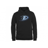 Anaheim Ducks Black Rinkside Pond Hockey Pullover Hoodie