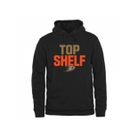 Anaheim Ducks Black Top Shelf Pullover Hoodie