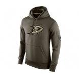 nhl jerseys anaheim ducks nike green salute to service[pullover hooded sweatshirt]