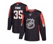 Men Adidas Nashville Predators #35 Pekka Rinne Black 2018 All-Star Central Division Authentic Stitched NHL Jersey