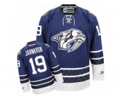 Men's Reebok Nashville Predators #19 Calle Jarnkrok Authentic Blue Third NHL Jersey